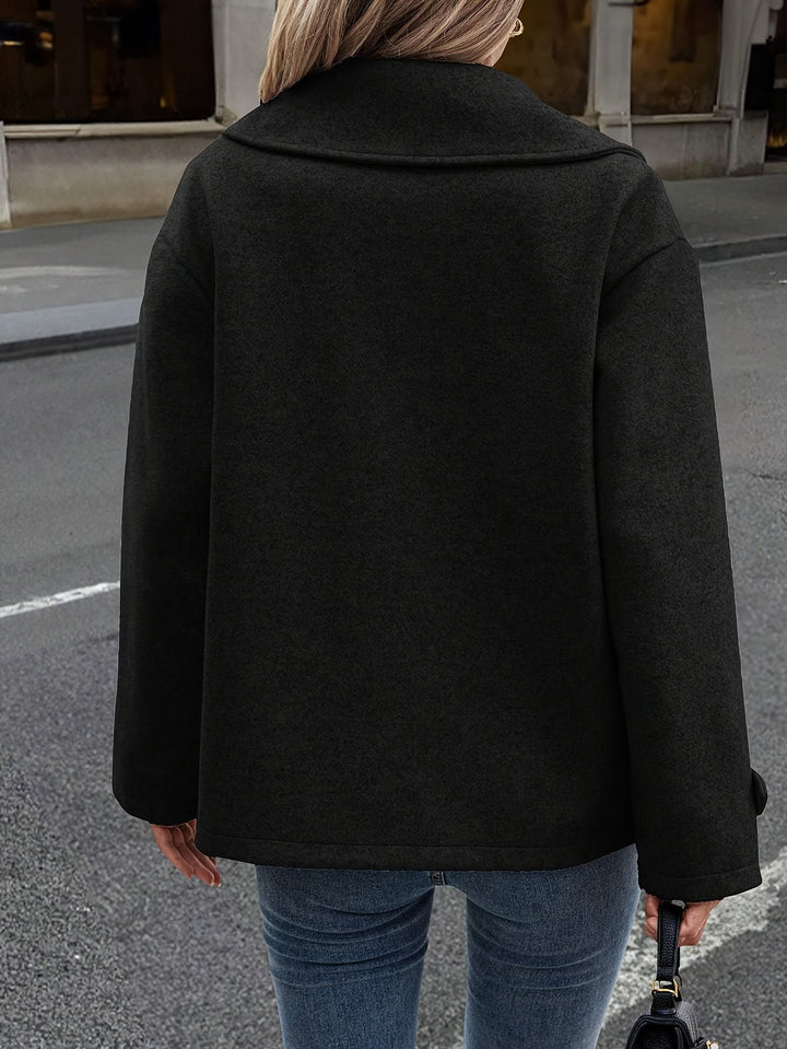 Elise | Stylish Double-Breasted Jacket with Button Details