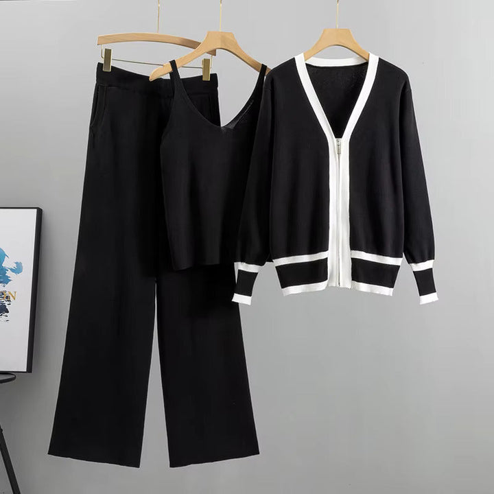 Elina | Elegant Knitted 3-piece Set - Relaxed elegance. No effort required.