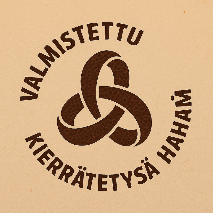 Ignatius | leather baseball cap with embroidery