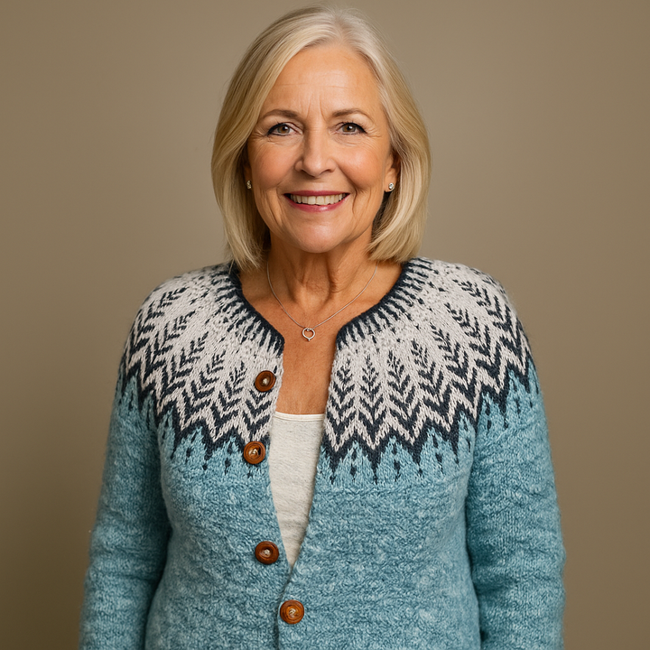 Chloe & Rose – Retro Icelandic Wool Vest