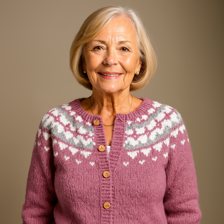 Chloe & Rose – Retro Icelandic Wool Vest