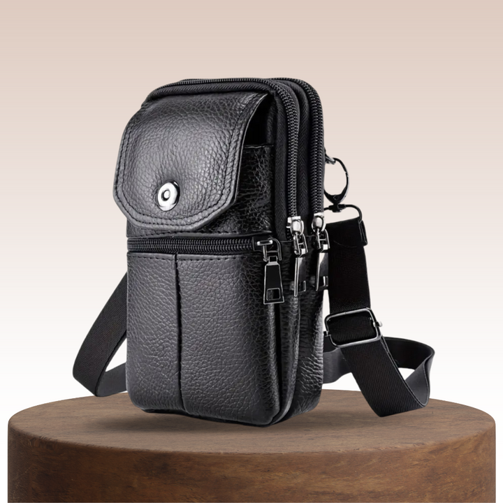 Eldon | Compact leather shoulder bag