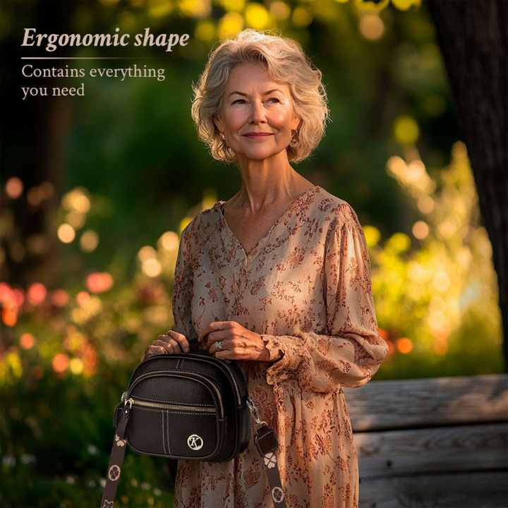 Denise's Timeless Sophistication | Stylish Shoulder Bag with Straps