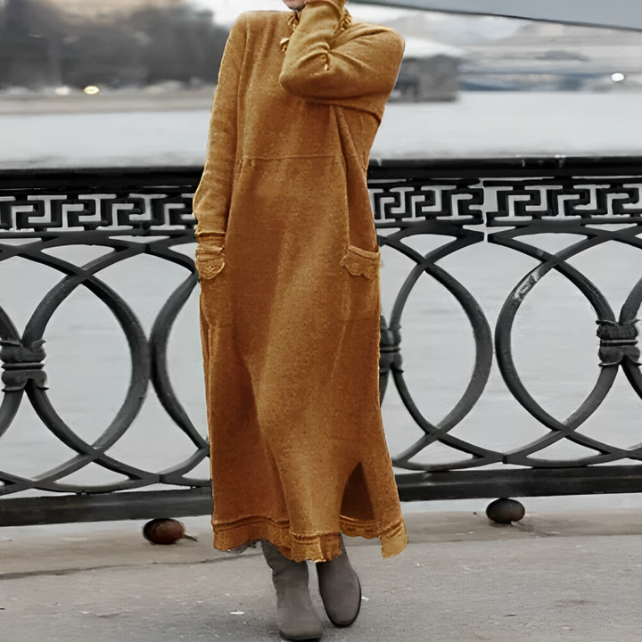 Carolyn | Cozy Knit Maxi Dress
