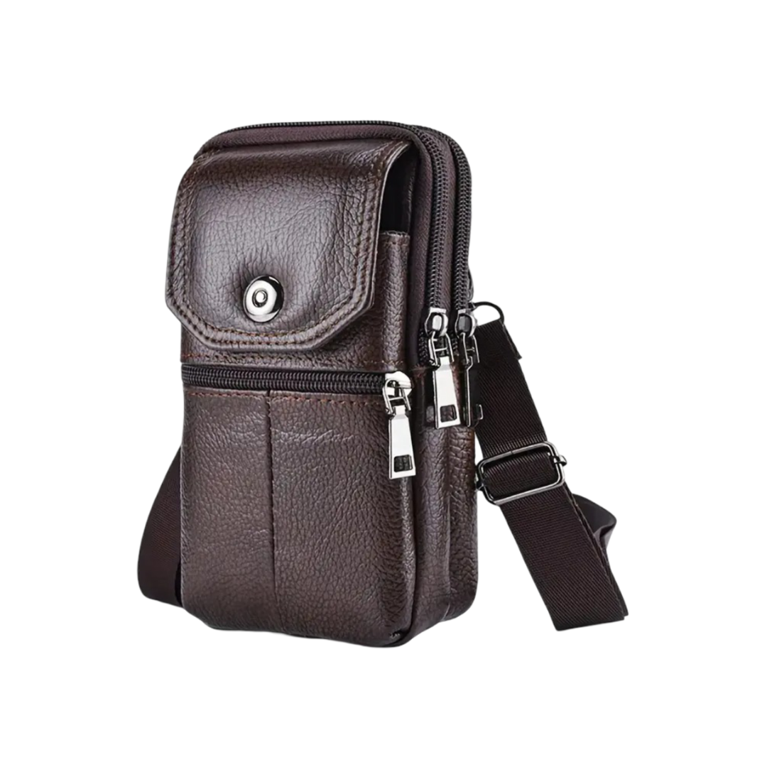 Eldon | Compact leather shoulder bag