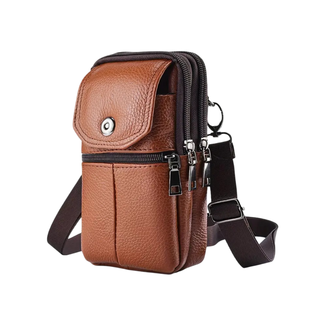 Eldon | Compact leather shoulder bag