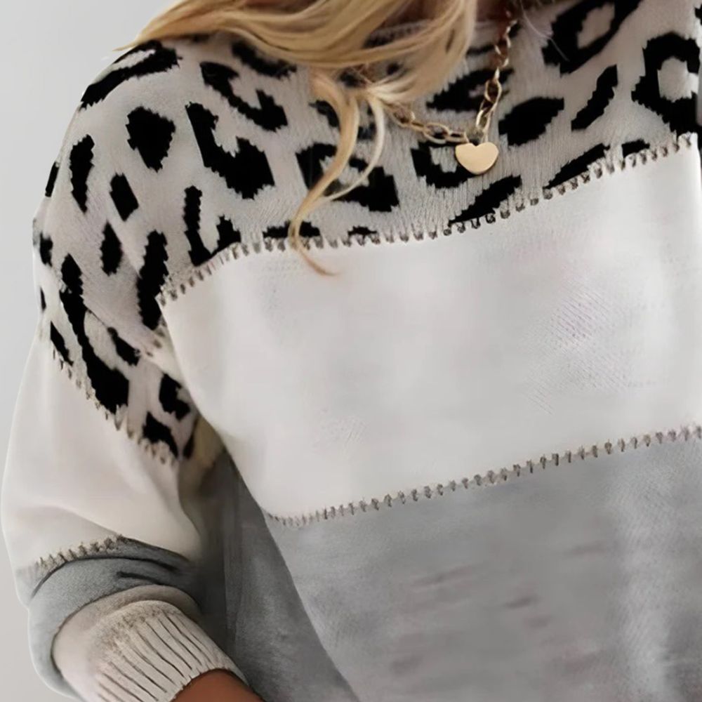 Maison Valmont™ | Leopard Elegance Sweater