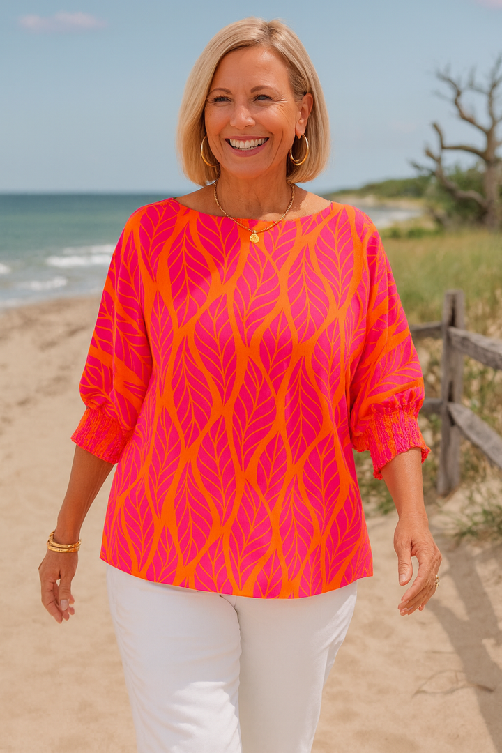 Elandra| FlatterFit Blouse – Confidence, Comfort & Coverage