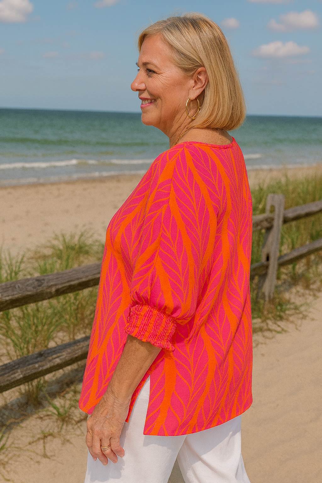 Elandra| FlatterFit Blouse – Confidence, Comfort & Coverage