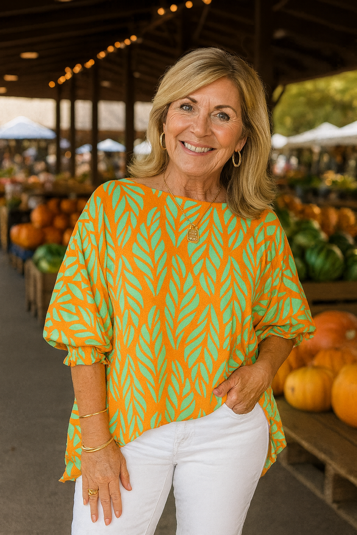 Elandra| FlatterFit Blouse – Confidence, Comfort & Coverage