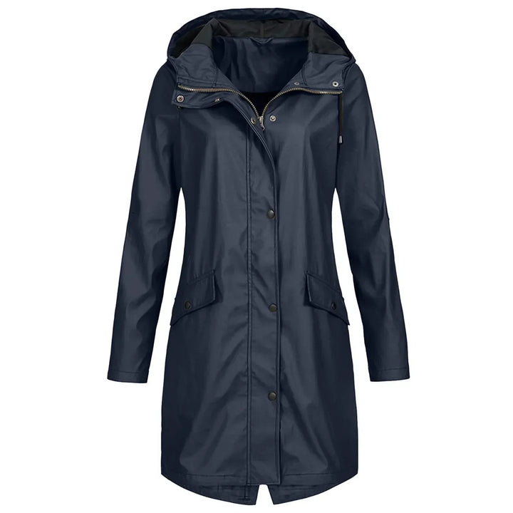 Lina | Windproof Hooded Raincoat