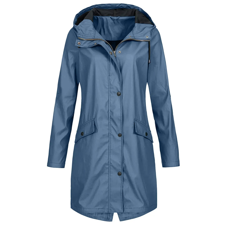 Lina | Windproof Hooded Raincoat