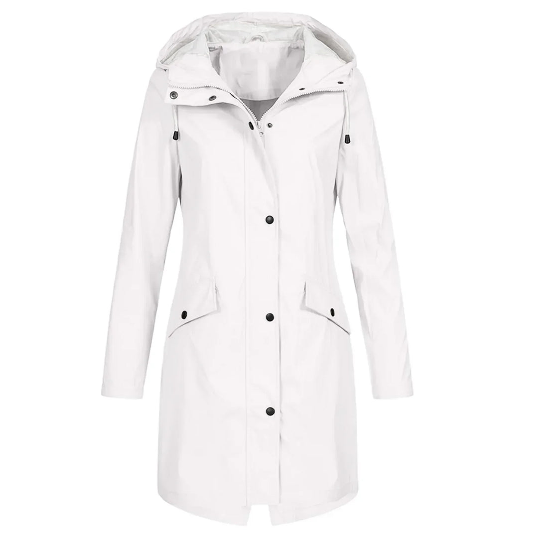 Lina | Windproof Hooded Raincoat