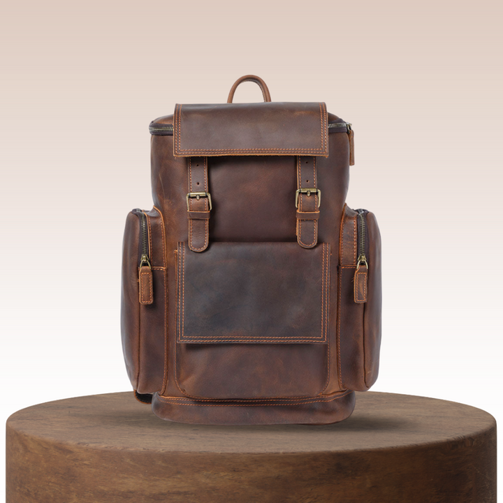 Ellison | Leather Laptop Backpack for Daily Commuting
