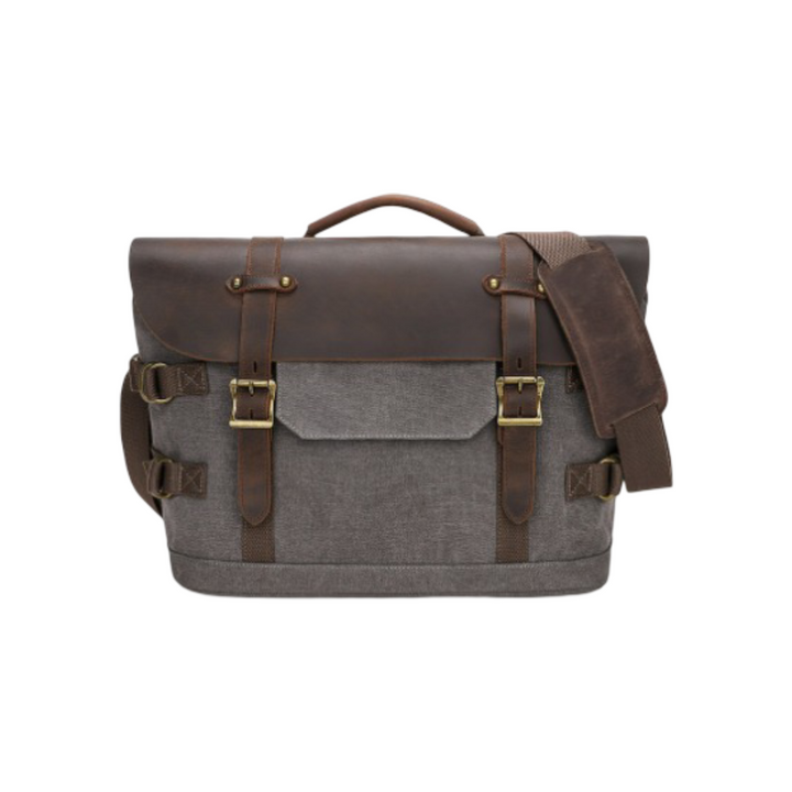 David | Durable Classic Leather Messenger Bag