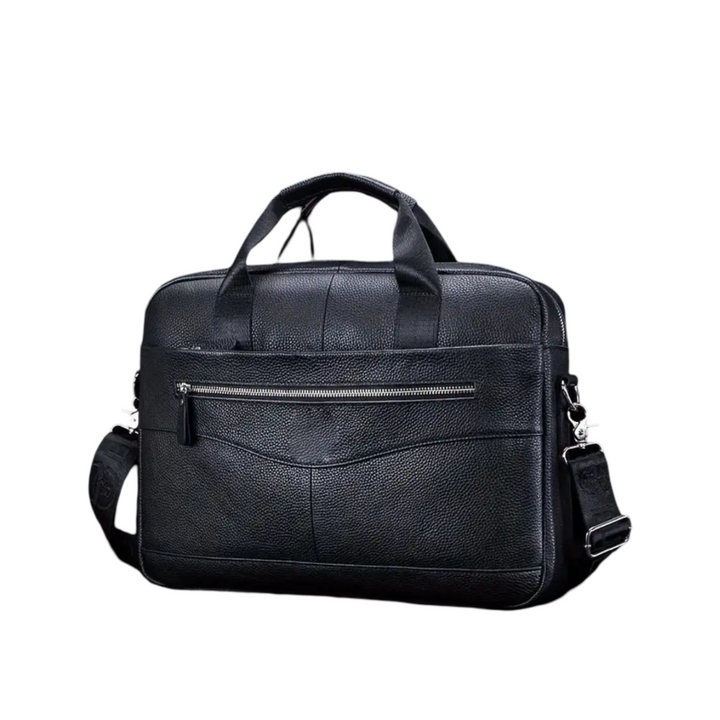 Jacob | spacious leather messenger bag