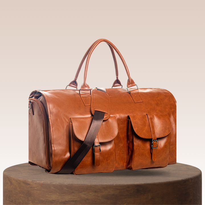 Hawthorne | Oversized Leather Travel Duffel Bag