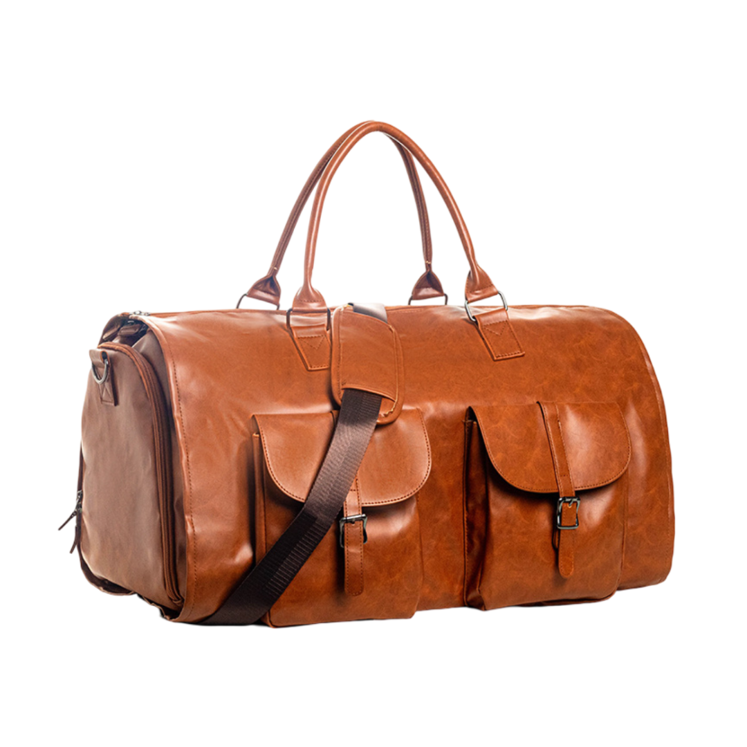 Hawthorne | Oversized Leather Travel Duffel Bag