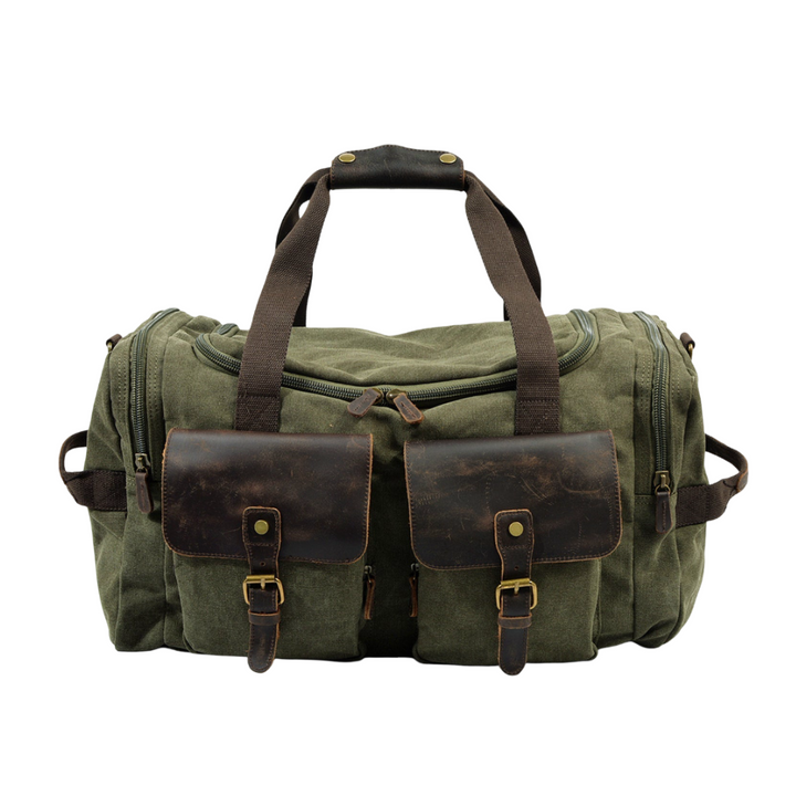 Harlan | Vintage Toile Weekend Duffle Bag