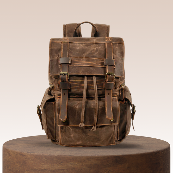 Denali | Drawstring Canvas Backpack