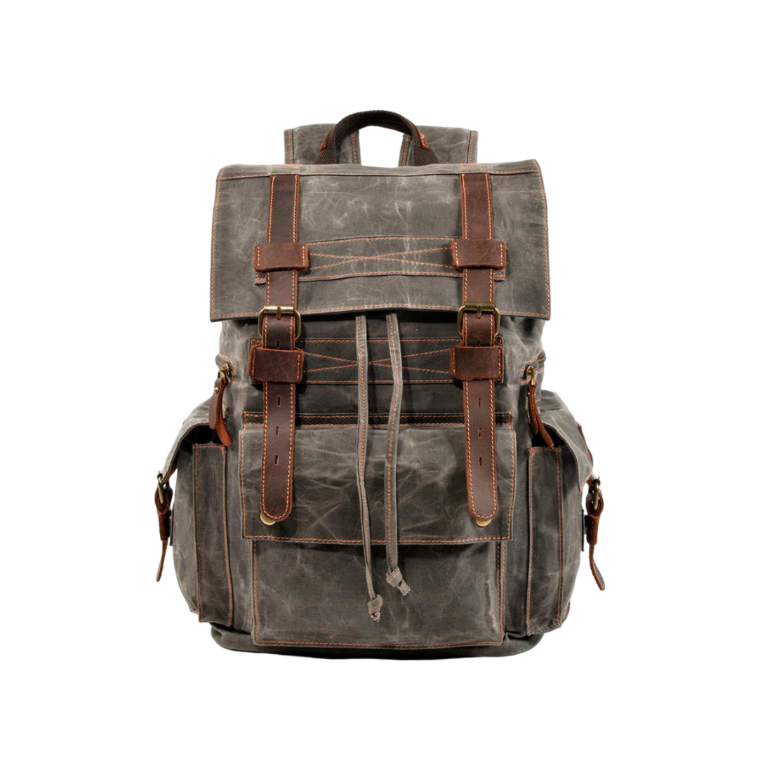 Denali | Drawstring Canvas Backpack