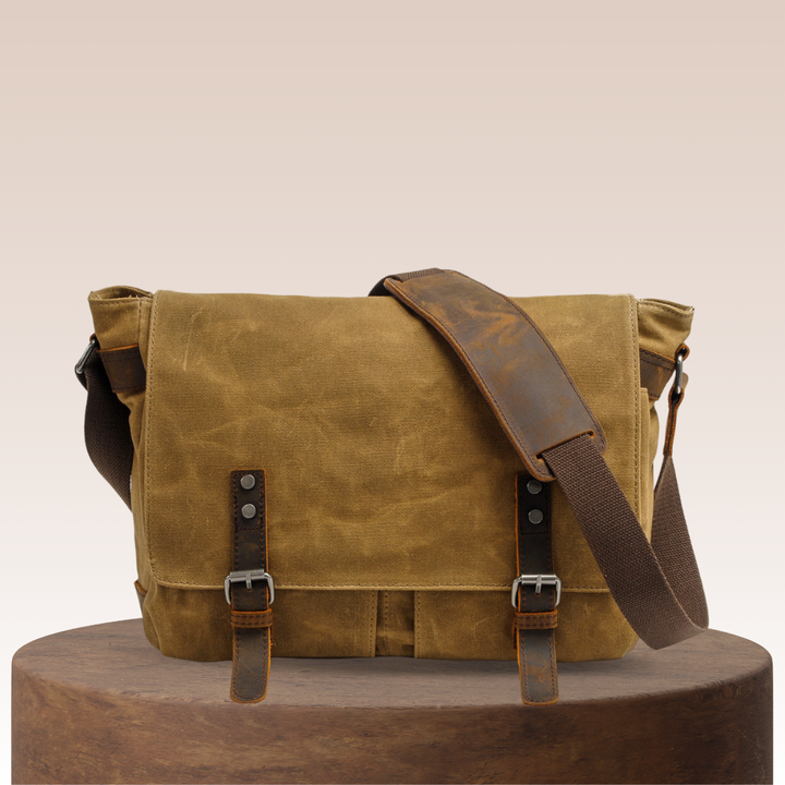 Drake | Waist-Adjustable Leather Shoulder Bag