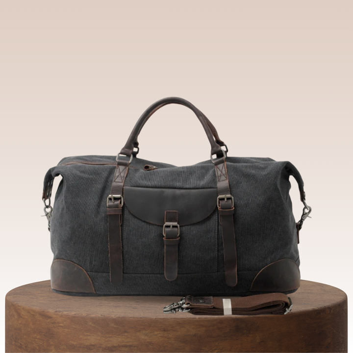 Francis | Vintage Leather Duffel Bag