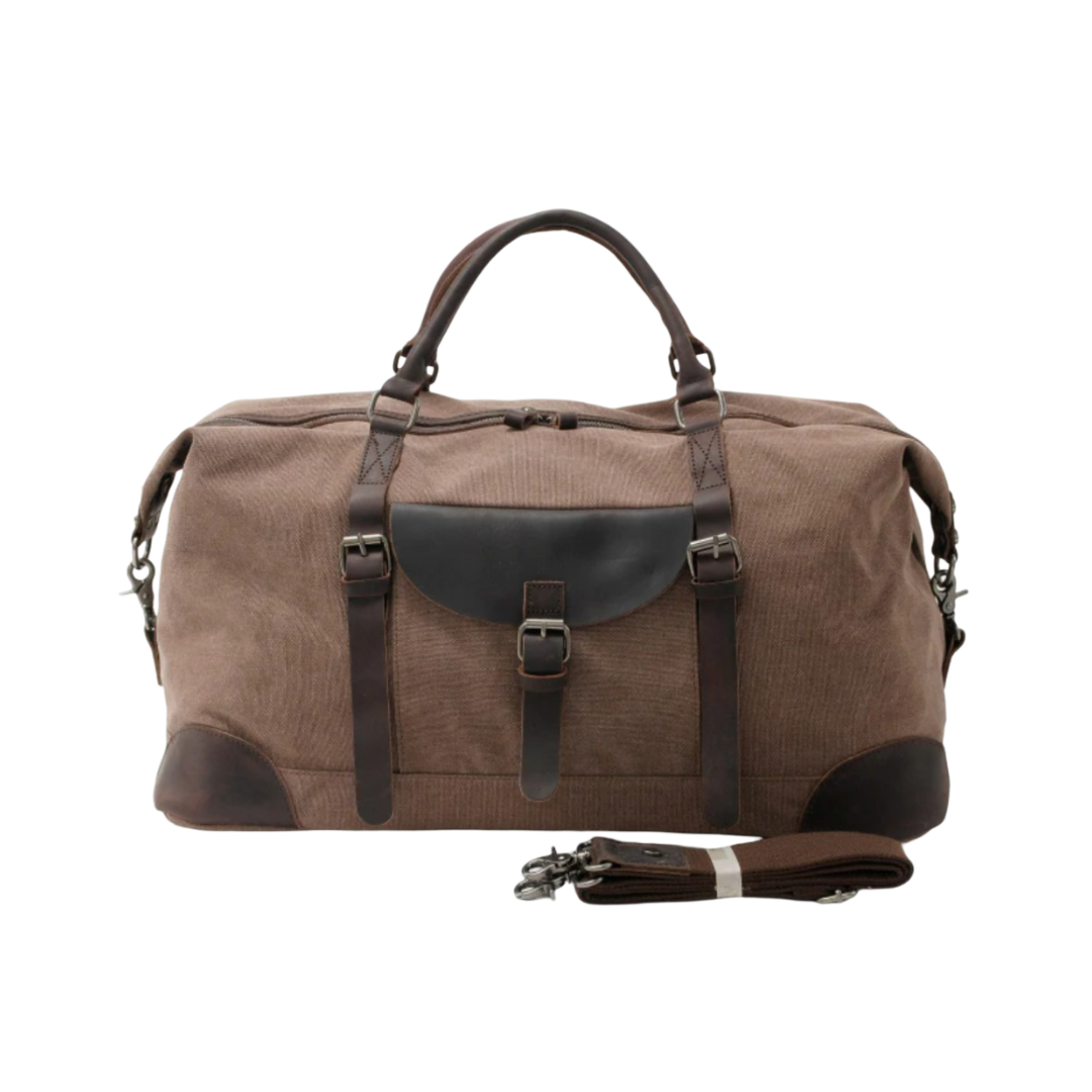 Francis | Vintage Leather Duffel Bag