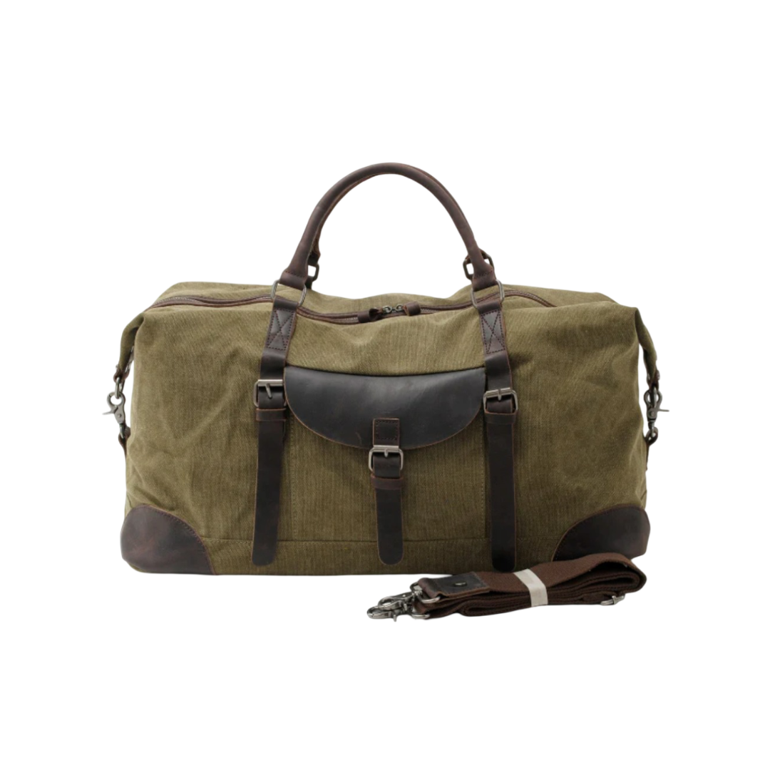 Francis | Vintage Leather Duffel Bag