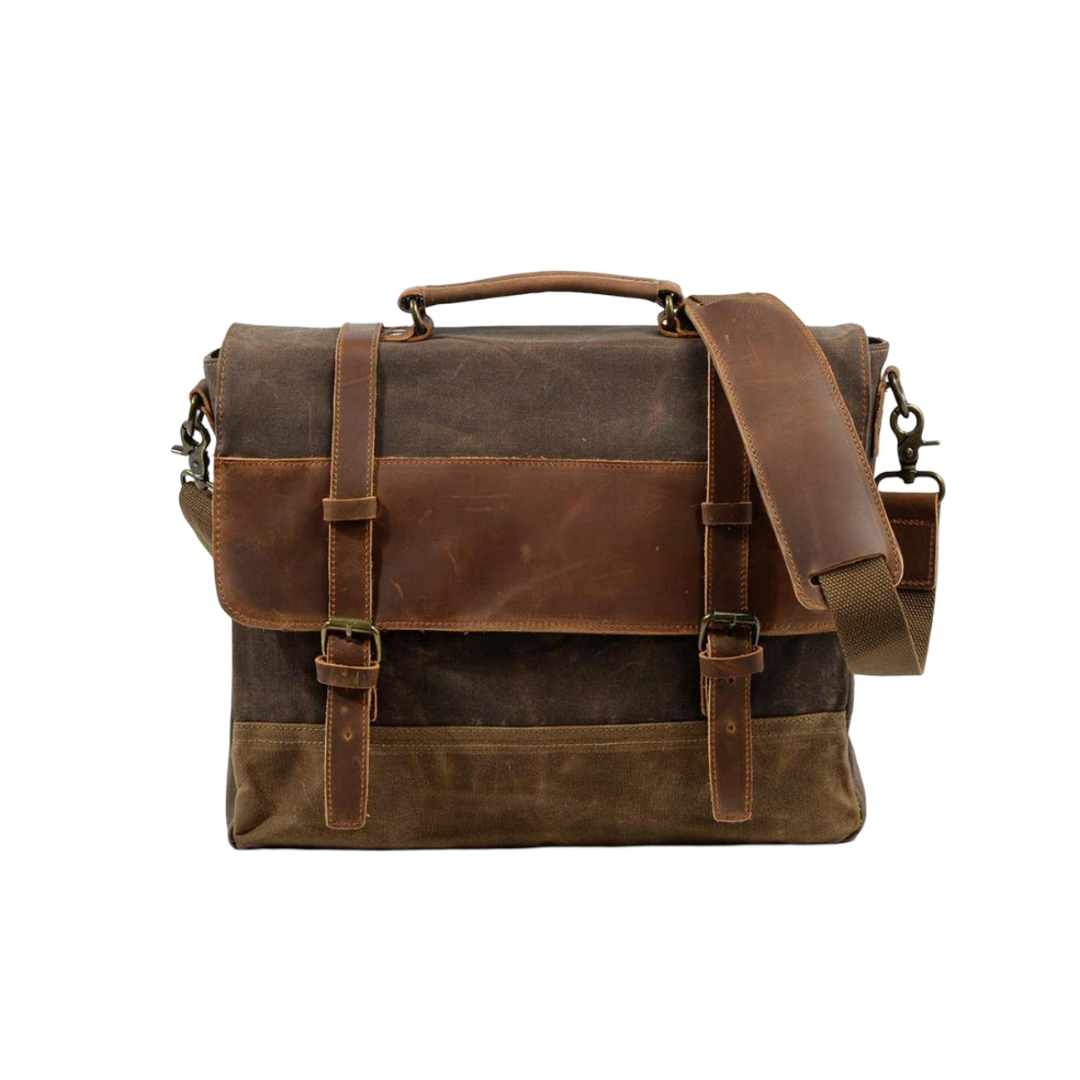 Kevin | Durable Leather Messenger Bag