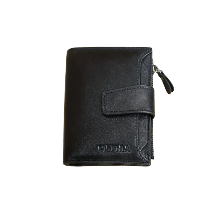 Callum | Vintage Leather Wallet RFID Trifold