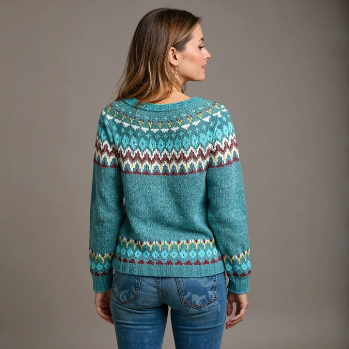 Chloe & Rose  - Classic Icelandic Wool Sweater