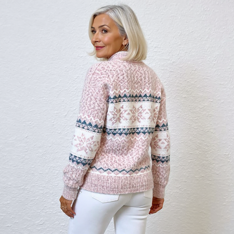 Chloe & Rose  – Classic Icelandic Wool Sweater
