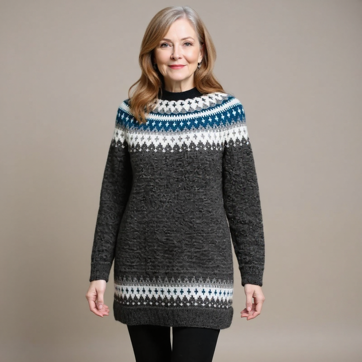 Chloe & Rose  – Classic Icelandic Wool Sweater