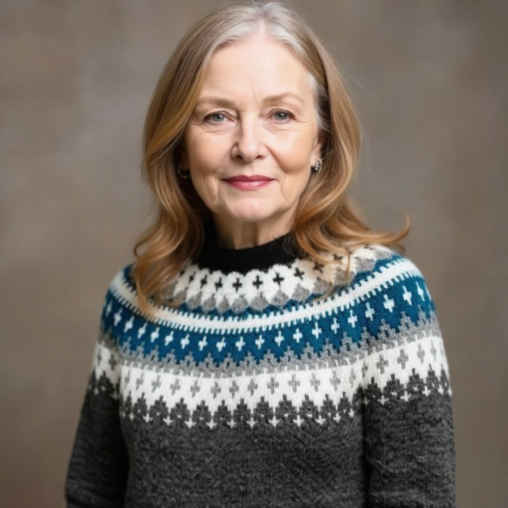 Chloe & Rose  – Classic Icelandic Wool Sweater