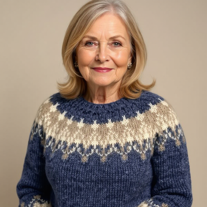 Chloe & Rose – Classic Icelandic Wool Sweater