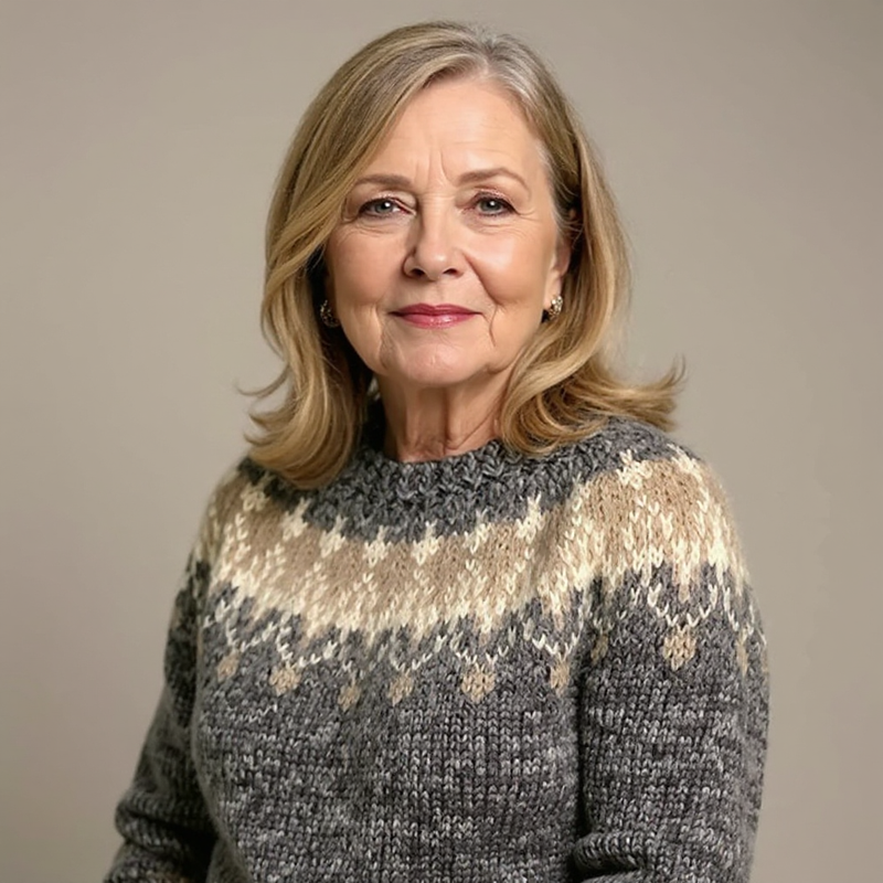 Chloe & Rose – Classic Icelandic Wool Sweater