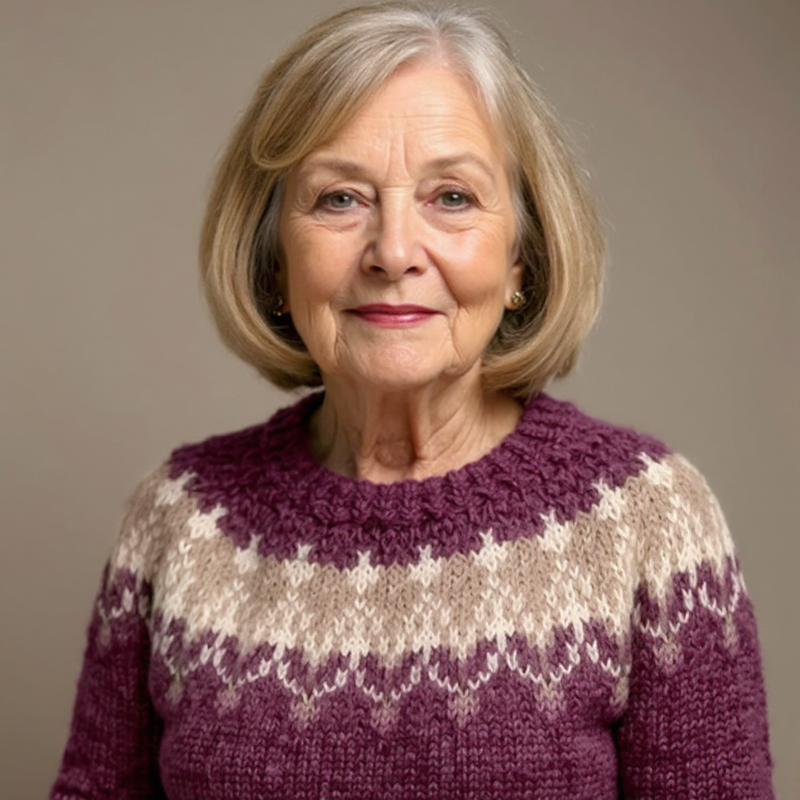 Chloe & Rose – Classic Icelandic Wool Sweater