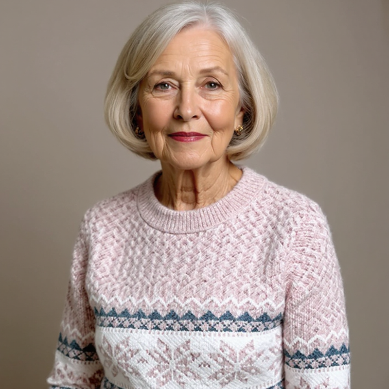 Chloe & Rose  – Classic Icelandic Wool Sweater