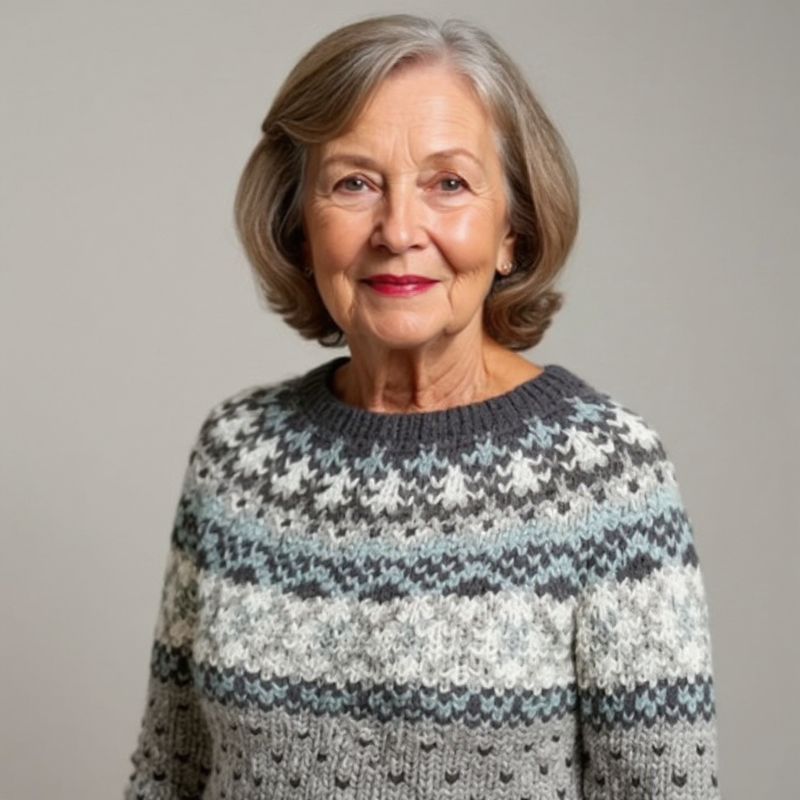 Chloe & Rose  – Classic Icelandic Wool Sweater