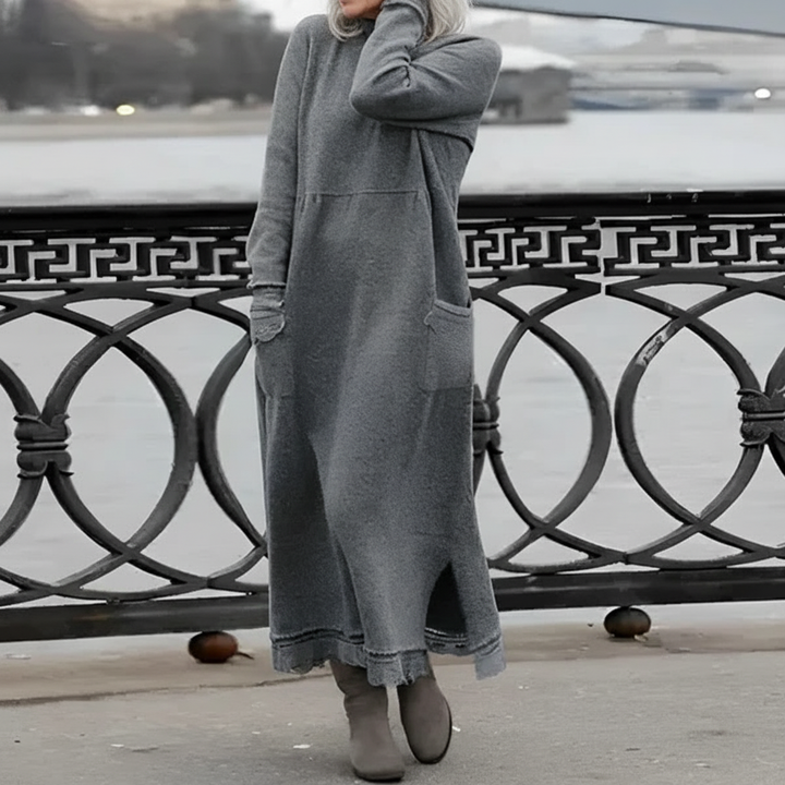 Carolyn | Cozy Knit Maxi Dress