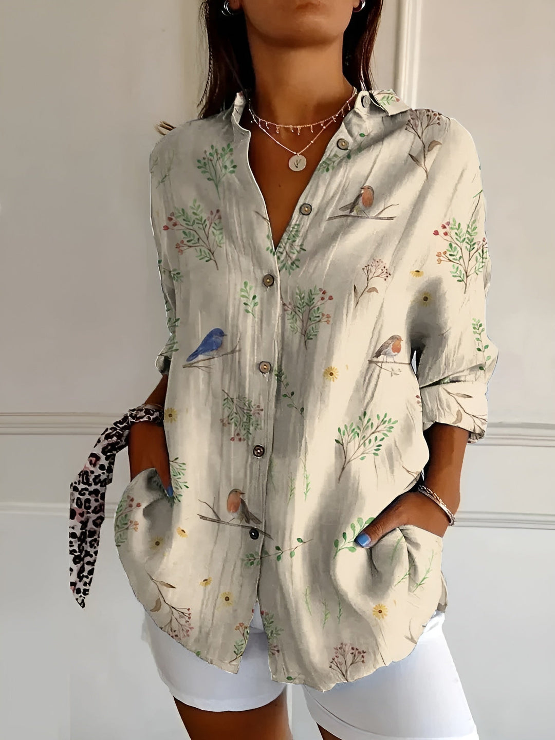 Maia | Floral Summer Blouse